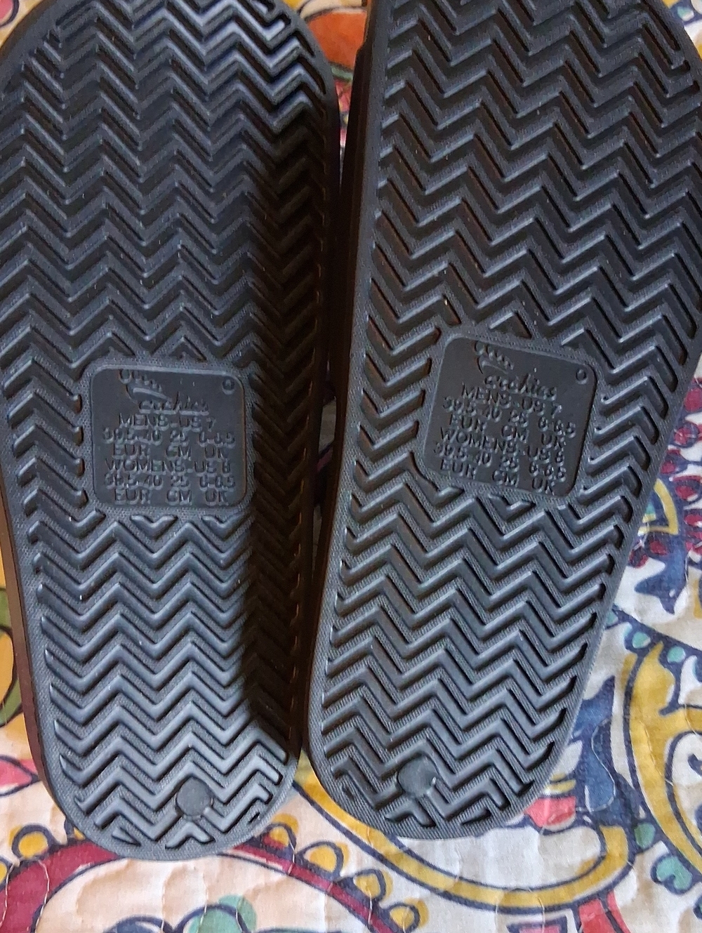 Archies Black Arch Support Slides - Classic Slip-On Sz 8 - Picture 2 of 3